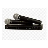 Shure BLX288/PG58 Wireless Dual Vocal System with two PG58 Handheld Microphones