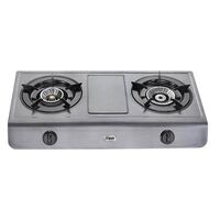 Mika MGS1502 Table Top 2 Burner Cooker, Mika,  Household Appliances