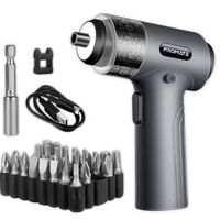 ​Promate 36-Pieces Wireless Electric Screwdriver Kit with LED Fill Light, Promate,  Household Appliances