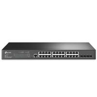 TP LINK JetStream 24-Port Gigabit L2+ Managed Switch with 4 SFP Slots, TP-Link,  Networking Equipment / Switches