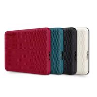 Toshiba Canvio Advance 1TB 2.5" USB 3.2 External Hard Drive   Black, Red, Light Beige, Toshiba,  Computing / Drives & Storage / External Hard Drives