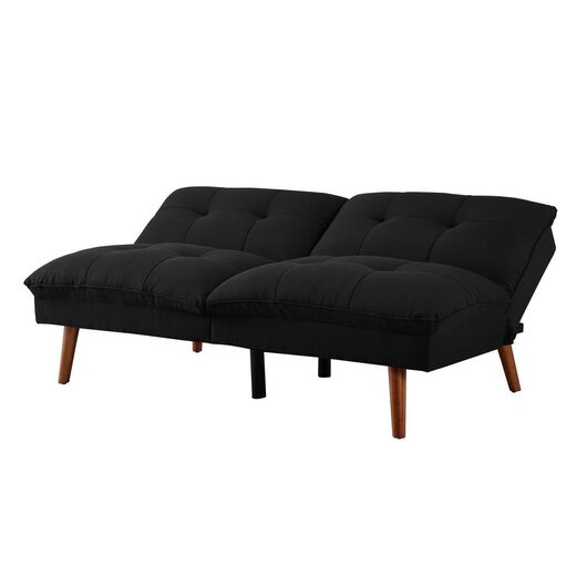 Sofa leather blk 308 -2-seat, ,  Office Solutions