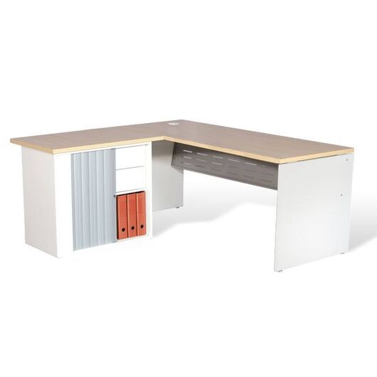 L-shape desk 1.6m cherry LSD-1600, ,  Office Solutions