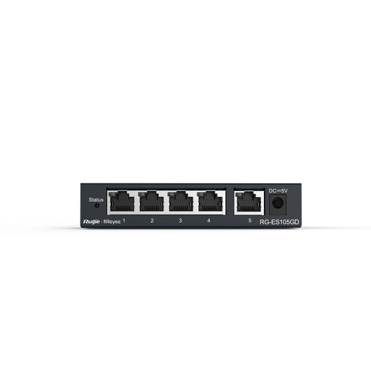 Ruijie Reyee RG-ES105GD: 5 PORT Ggabit Metal  Unmanaged Switch, ,  Networking Equipment / Switches