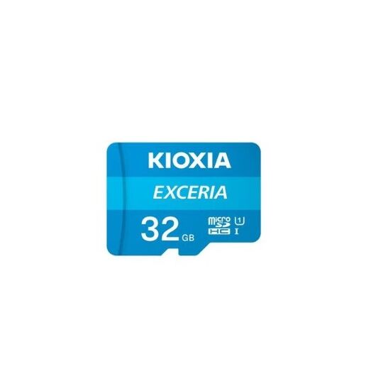 Kioxia Exceria 32GB MicroSDHC, UHS-I, up to 100MB/s read, C10, U1, Kioxia,  Computing / Drives & Storage / Memory Cards